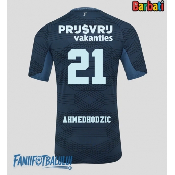 Feyenoord Anel Ahmedhodzic #21 Tricou Fotbal Replică 2025-26 Barbati Deplasare